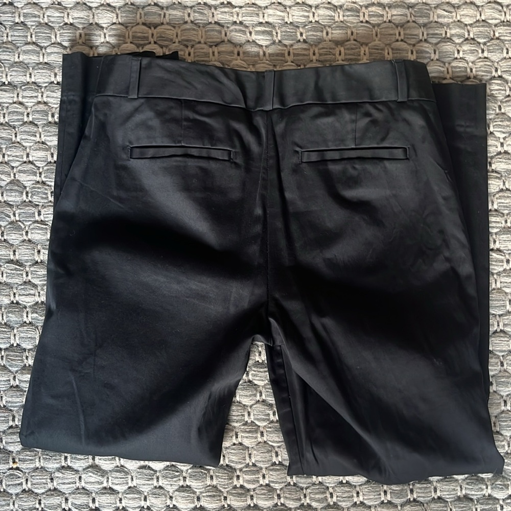 Banana Republic Black Hampton Dress Pants